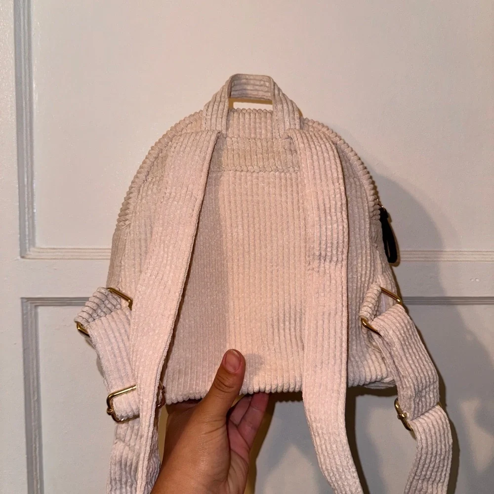 Disney mickey cream backpack